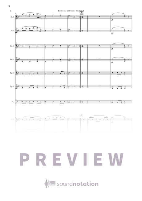 Deutscher Tanz Nr. 5 - Preview Page 2