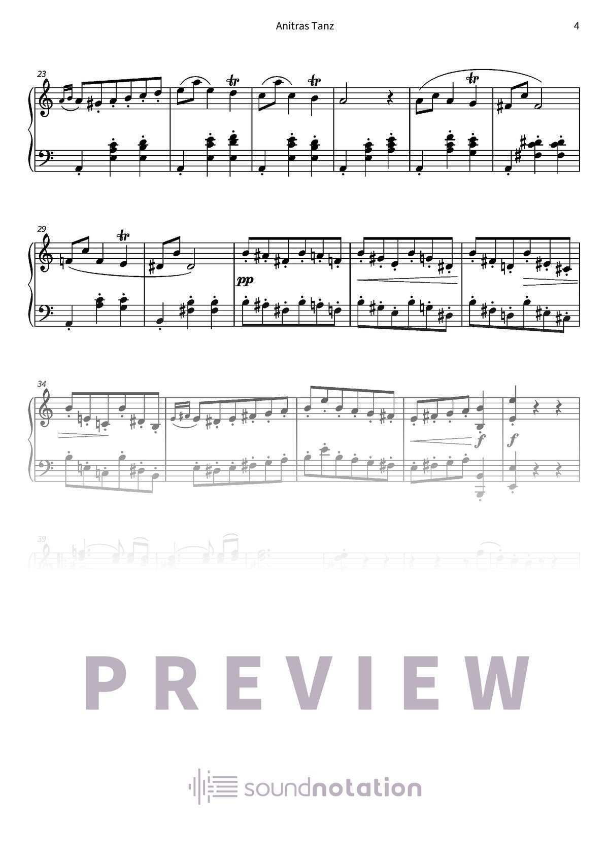 Anitras Tanz - Preview Page 2