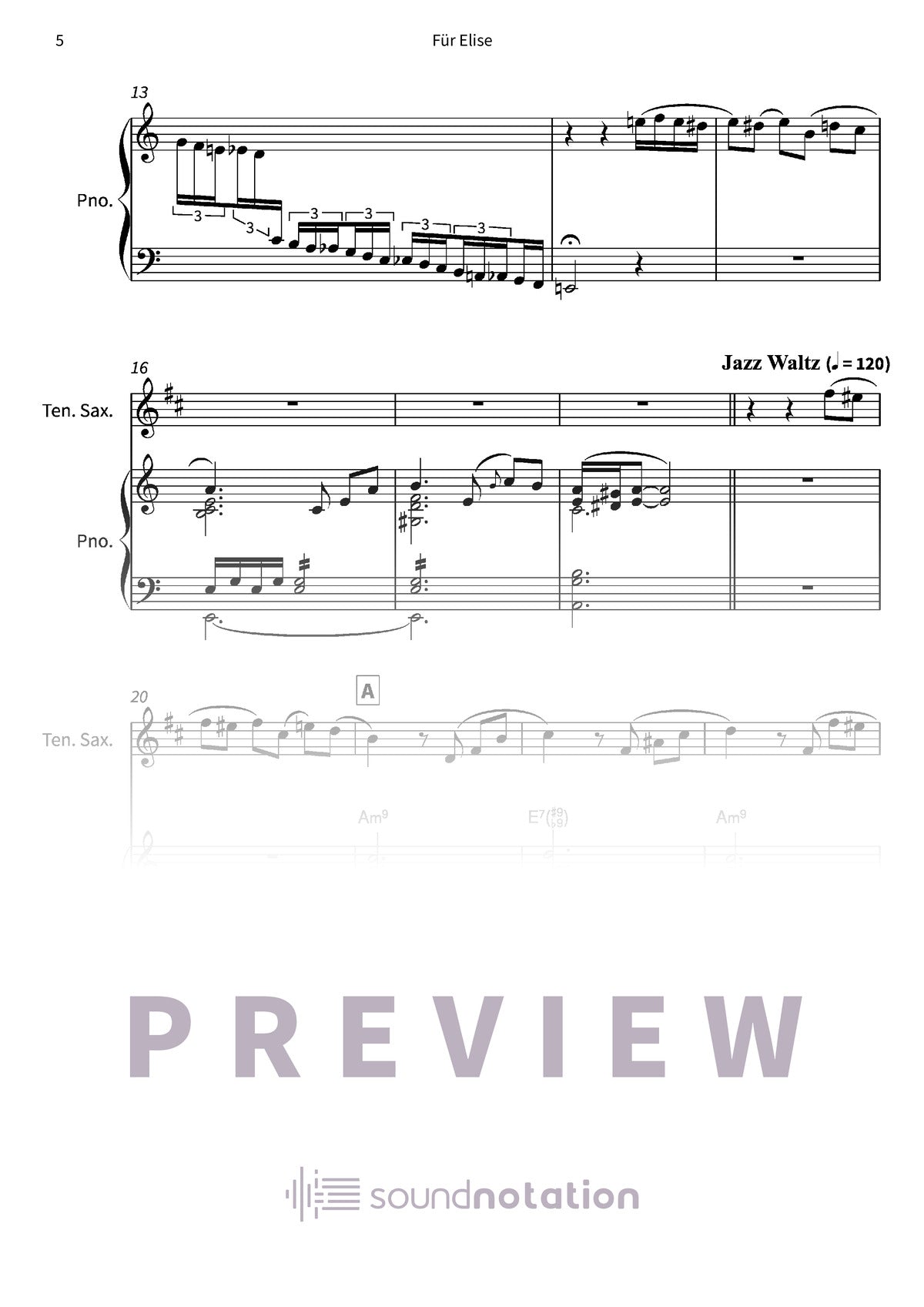 Für Elise - Preview Page 2