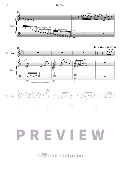 Für Elise - Preview Page 2