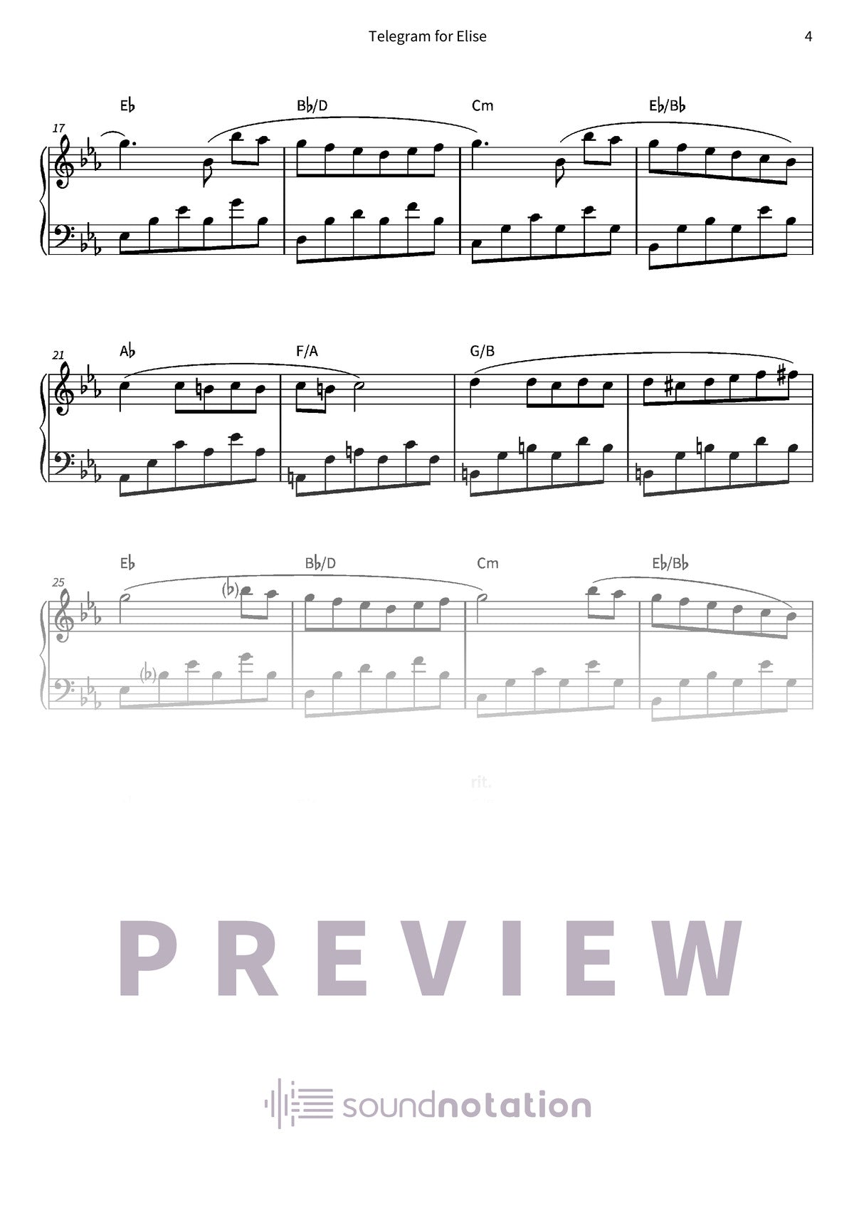 Telegram for Elise - Preview Page 2