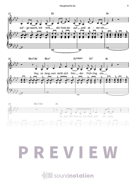 Hauptsache du - Preview Page 2