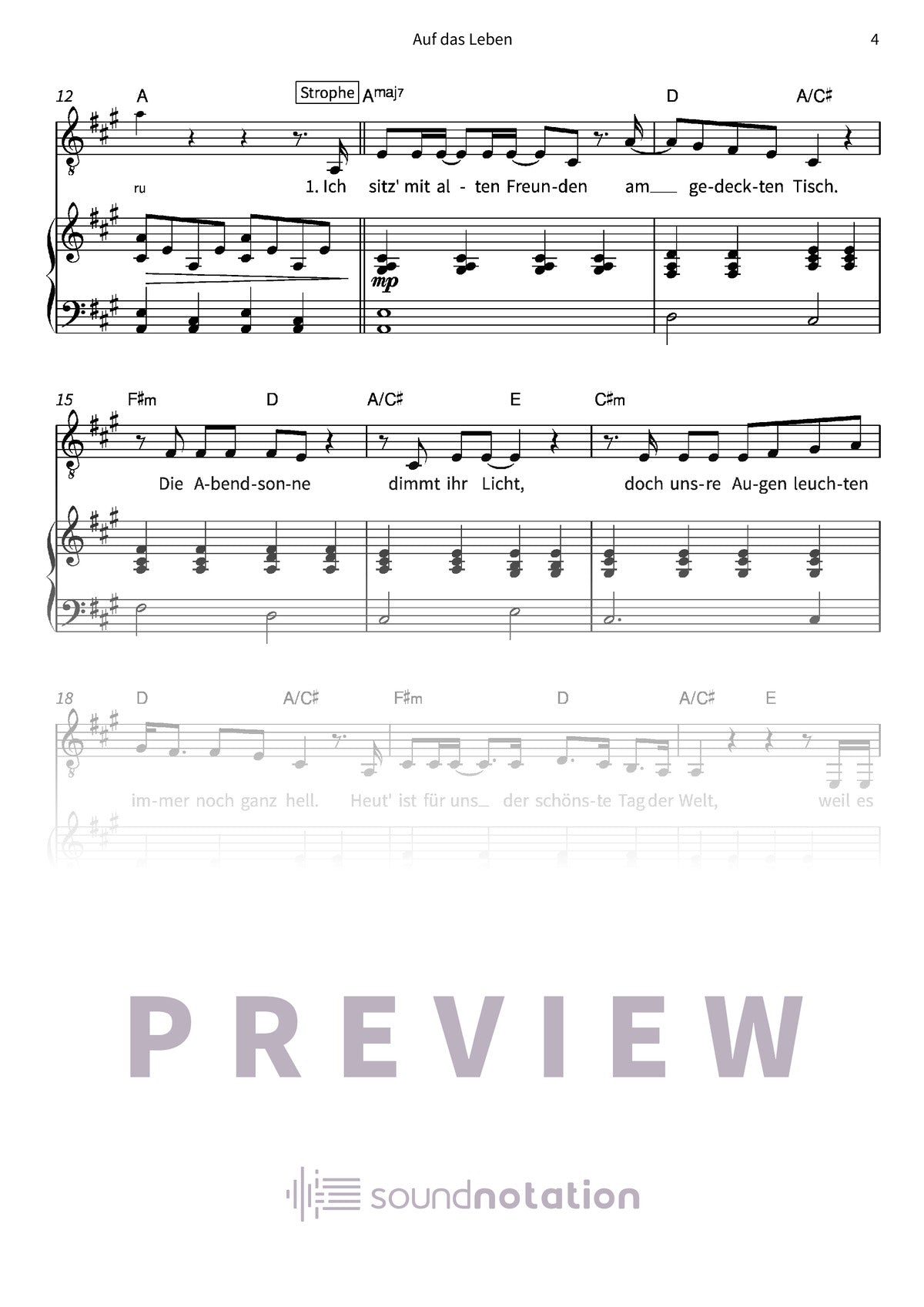 Auf das Leben - Preview Page 2