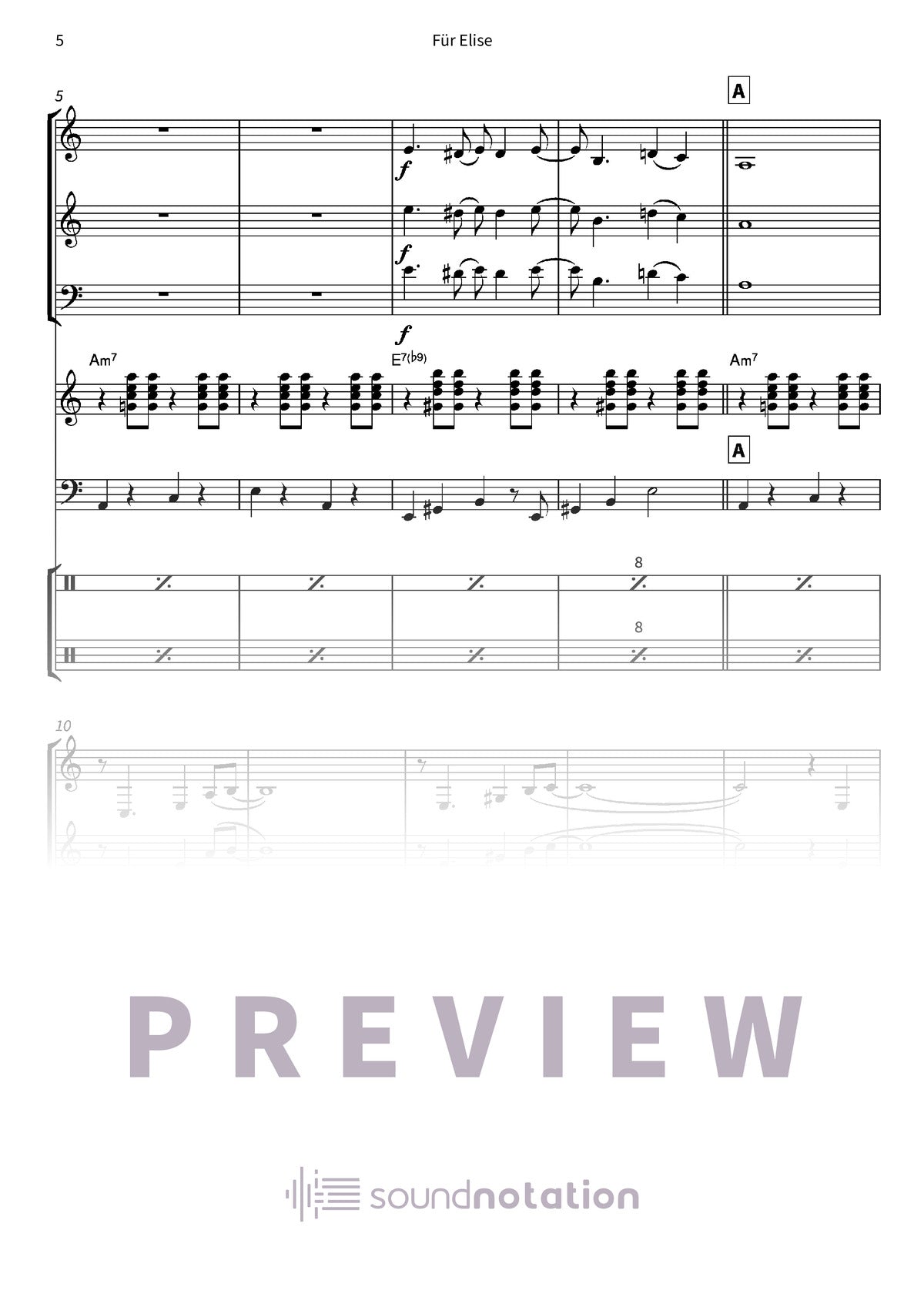 Für Elise - Preview Page 2