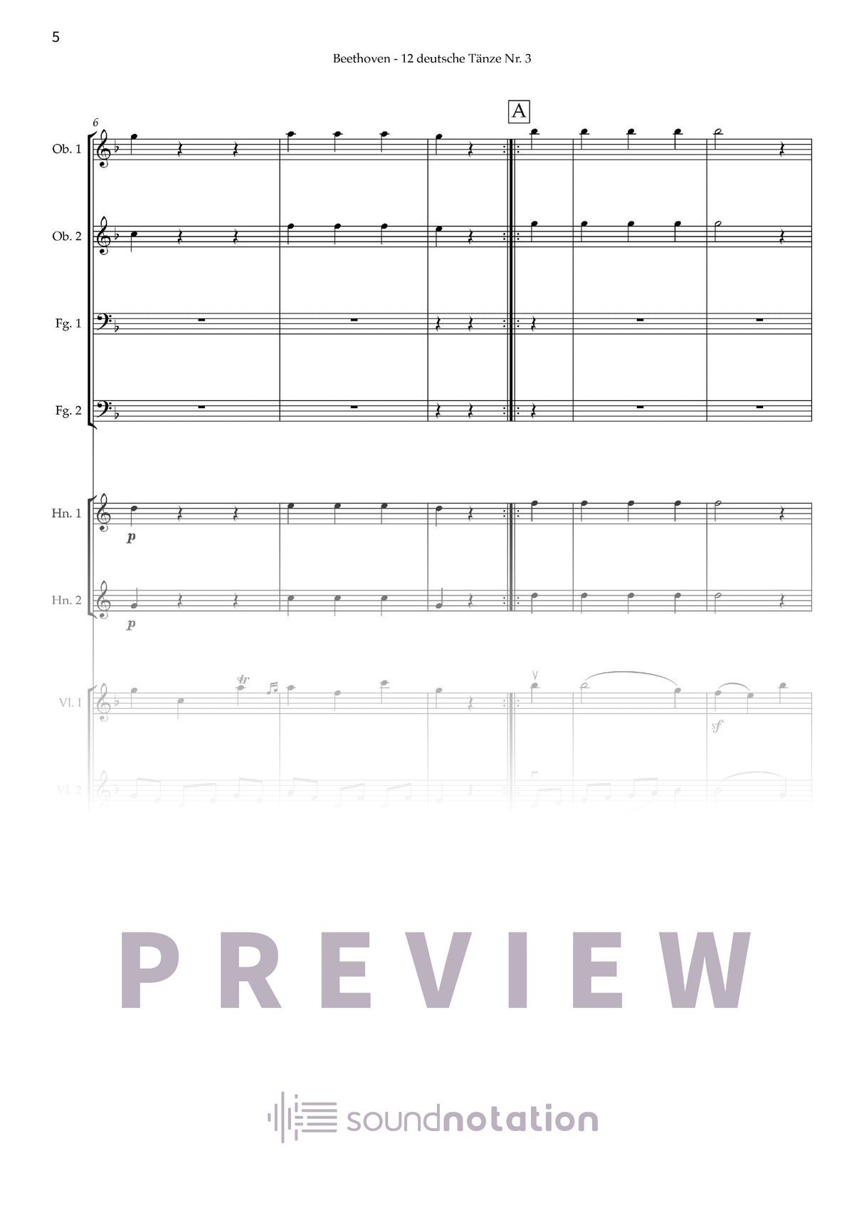 Deutscher Tanz Nr. 3 - Preview Page 2