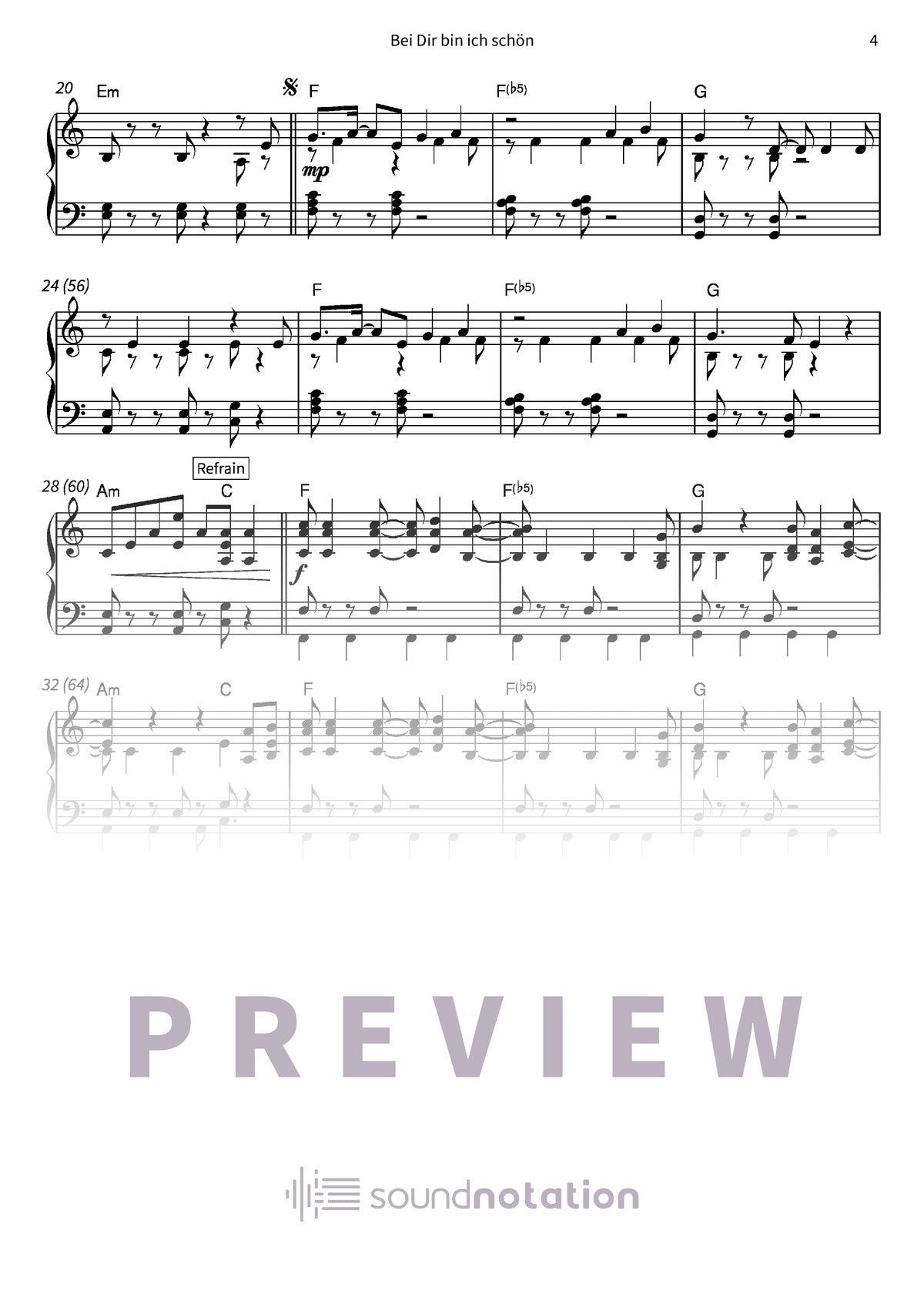 Bei Dir bin ich schön - Preview Page 2