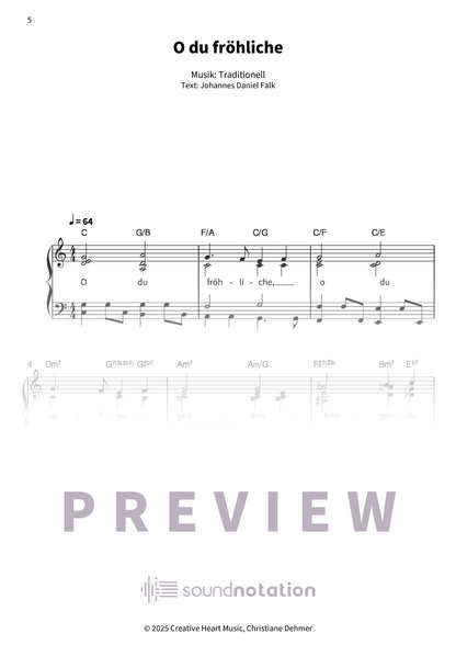 Freue Dich – Deutsche Weihnachtslieder überraschend anders - Preview Page 2