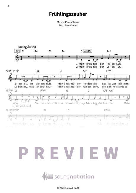 Jahreszeitenklänge - Preview Page 2