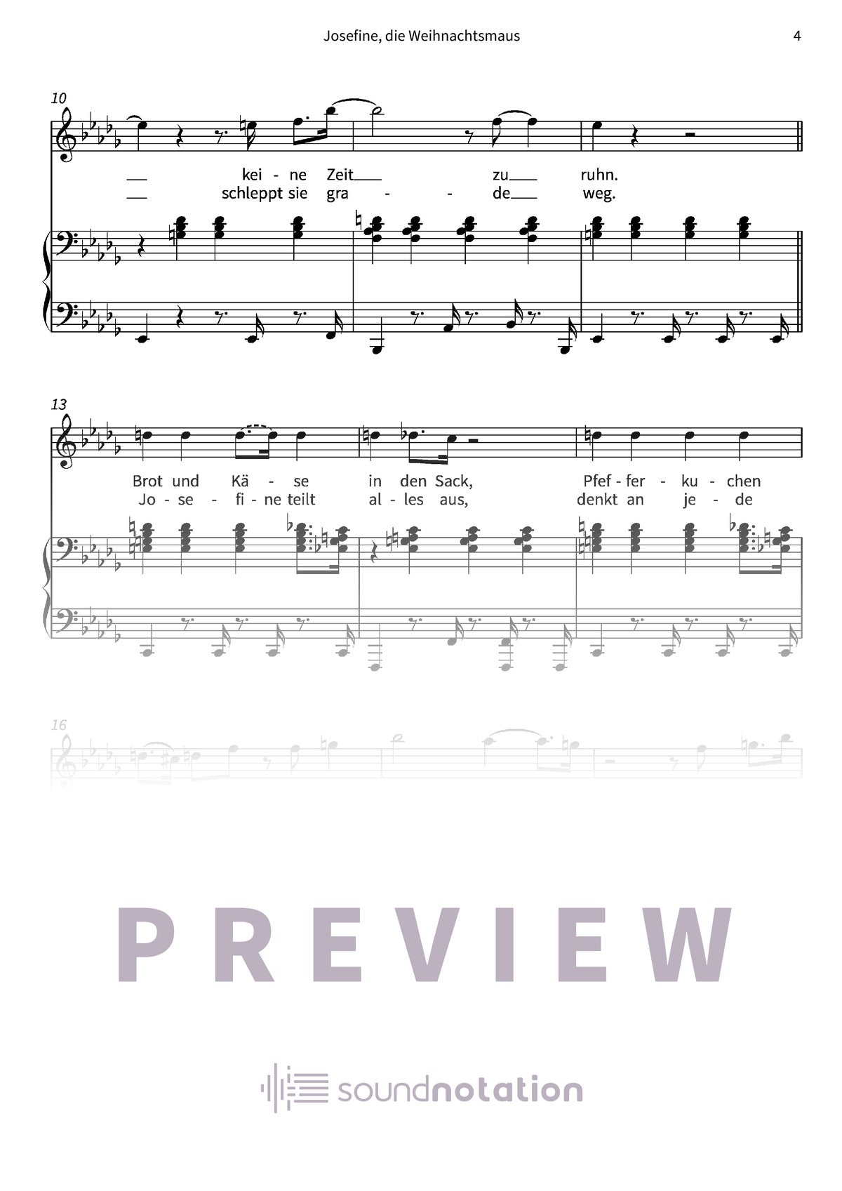 Josefine, die Weihnachtsmaus - Preview Page 2