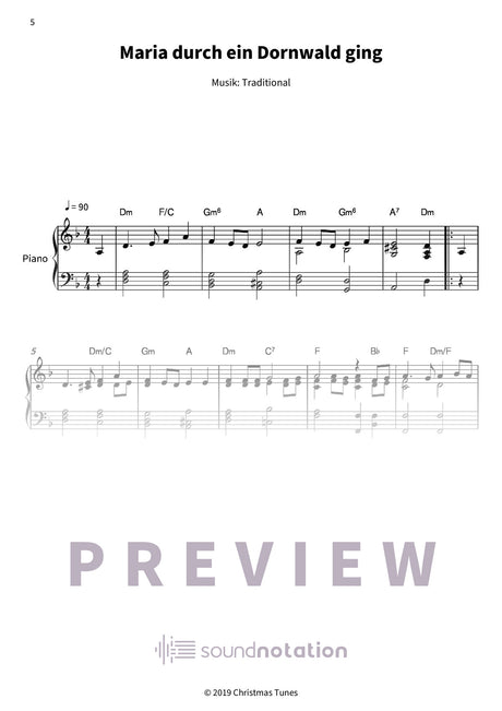Klang der Stille am Klavier - Preview Page 2