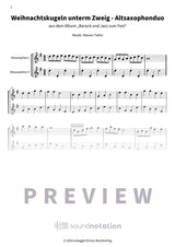 Weihnachtskugeln unterm Zweig - Preview Page 2