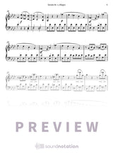 Sonate Nr. 1, Allegro - Preview Page 2