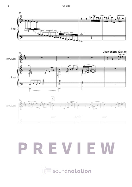 Für Elise - Preview Page 2