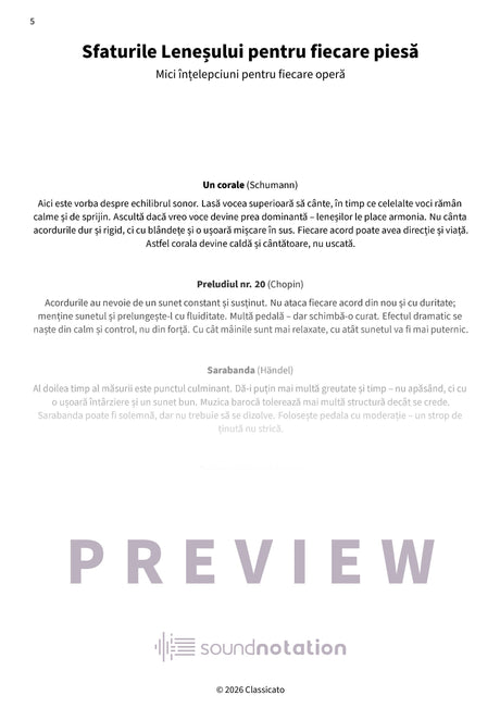 Piese lente pentru pianiști leneși - Preview Page 2