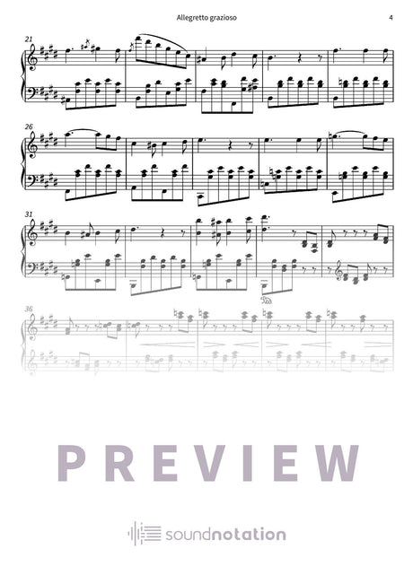 Allegretto grazioso - Preview Page 2