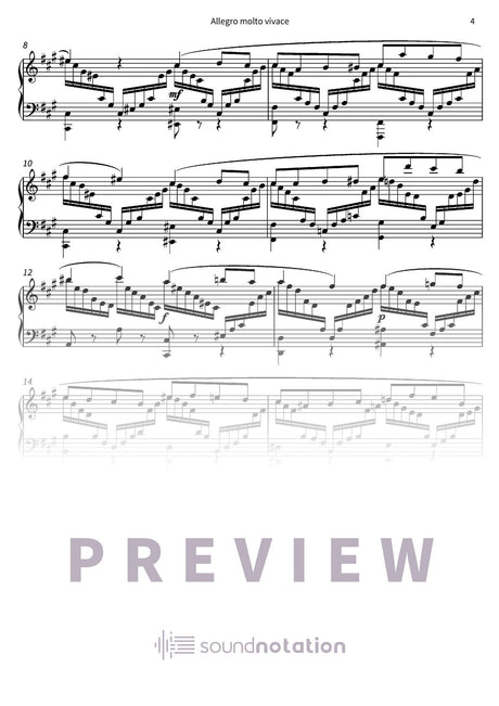 Allegro molto vivace - Preview Page 2
