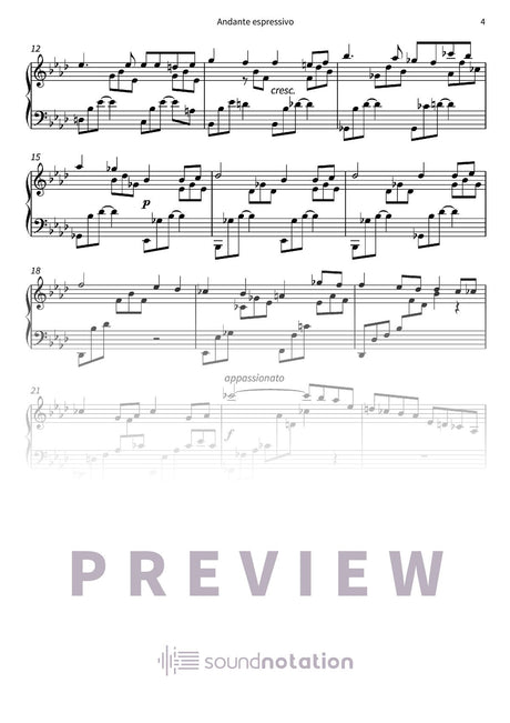 Andante espressivo - Preview Page 2