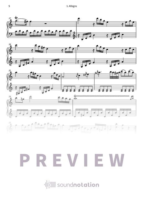 Sonata facile - Preview Page 2