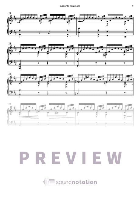 Andante con moto - Preview Page 2