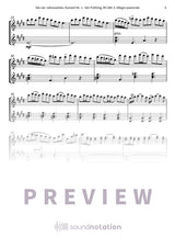 Die vier Jahreszeiten, Konzert Nr. 1 - Der Frühling - Preview Page 2