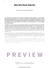 Jazz Piano Block-Akkorde - die inneren Harmonien im Jazz - Preview Page 2