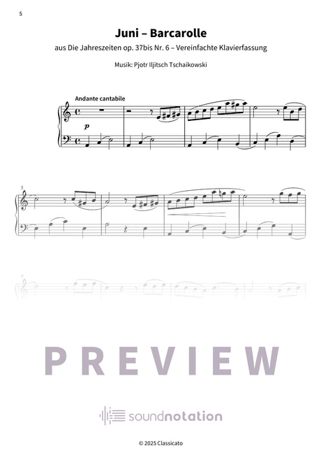 Regentropfen am Klavier - Preview Page 2