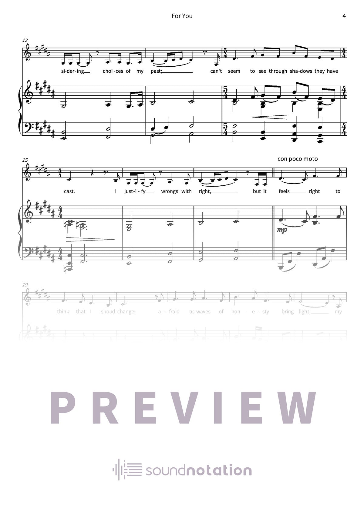 For You - Preview Page 2