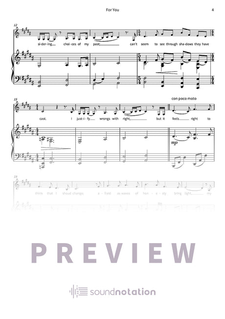 For You - Preview Page 2
