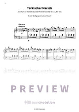 Türkischer Marsch - Preview Page 2