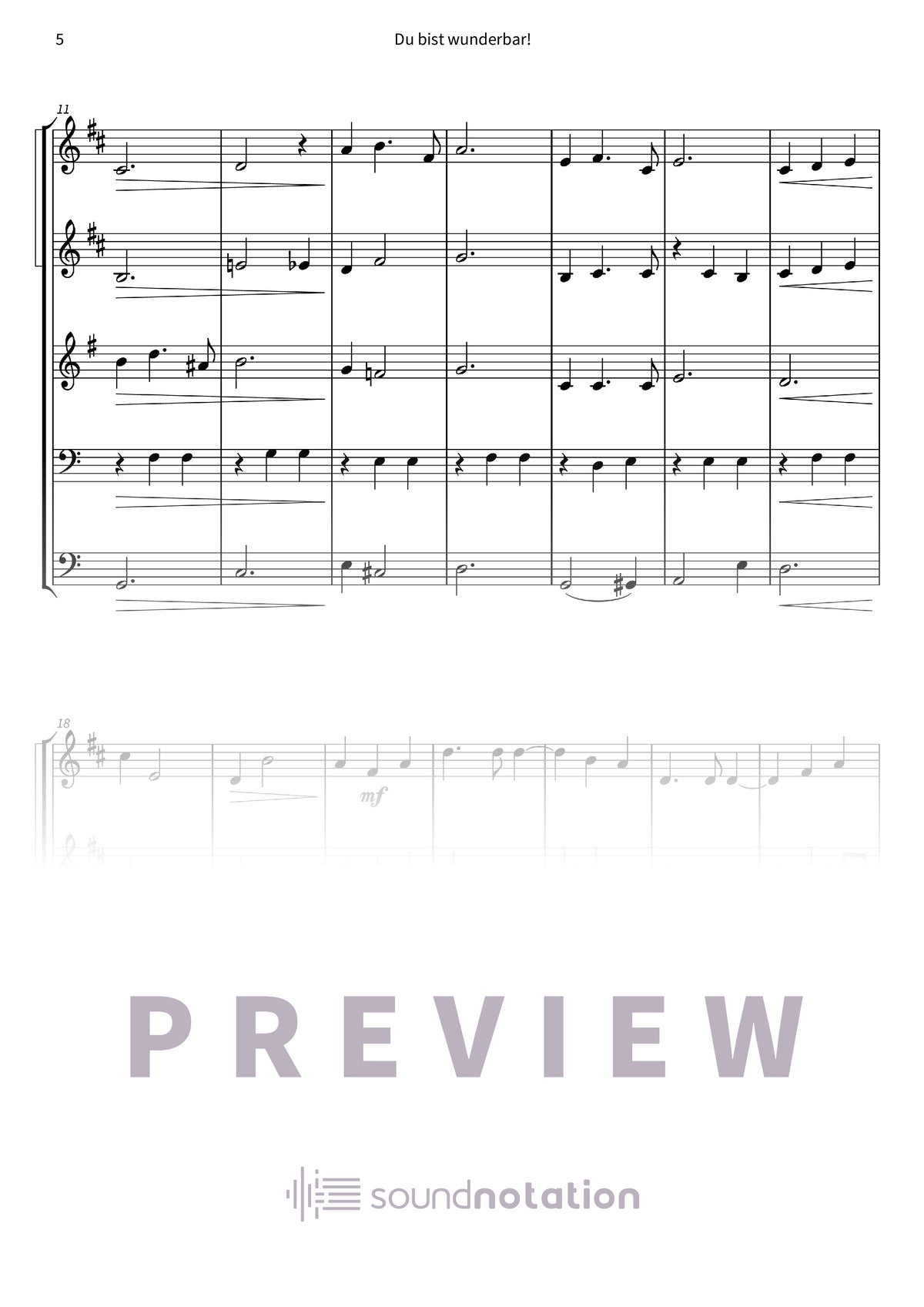 Du bist wunderbar! - Preview Page 2
