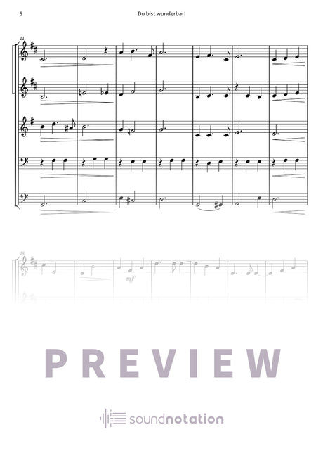 Du bist wunderbar! - Preview Page 2