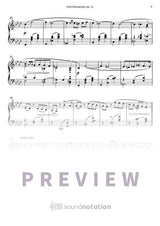 Drei Romanzen op. 11 - Preview Page 2