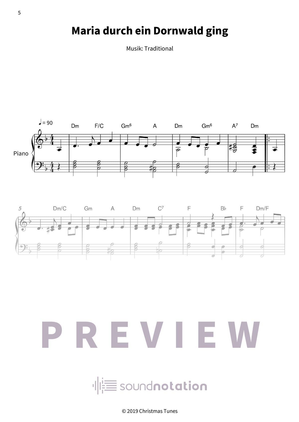Klang der Stille am Klavier - Preview Page 2