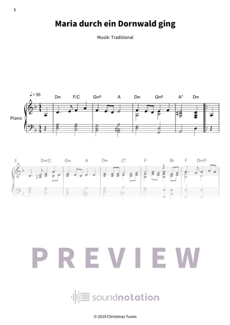Klang der Stille am Klavier - Preview Page 2