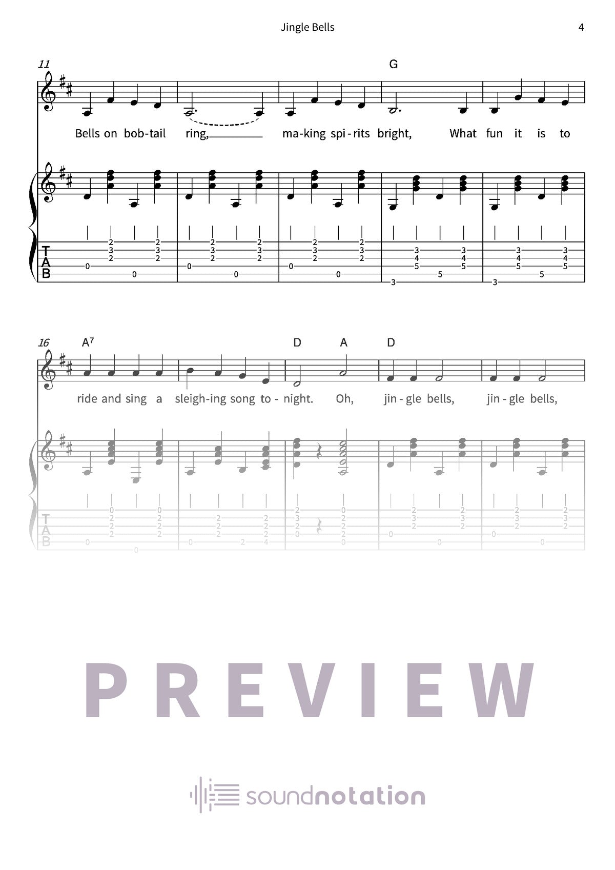 Jingle Bells - Preview Page 2