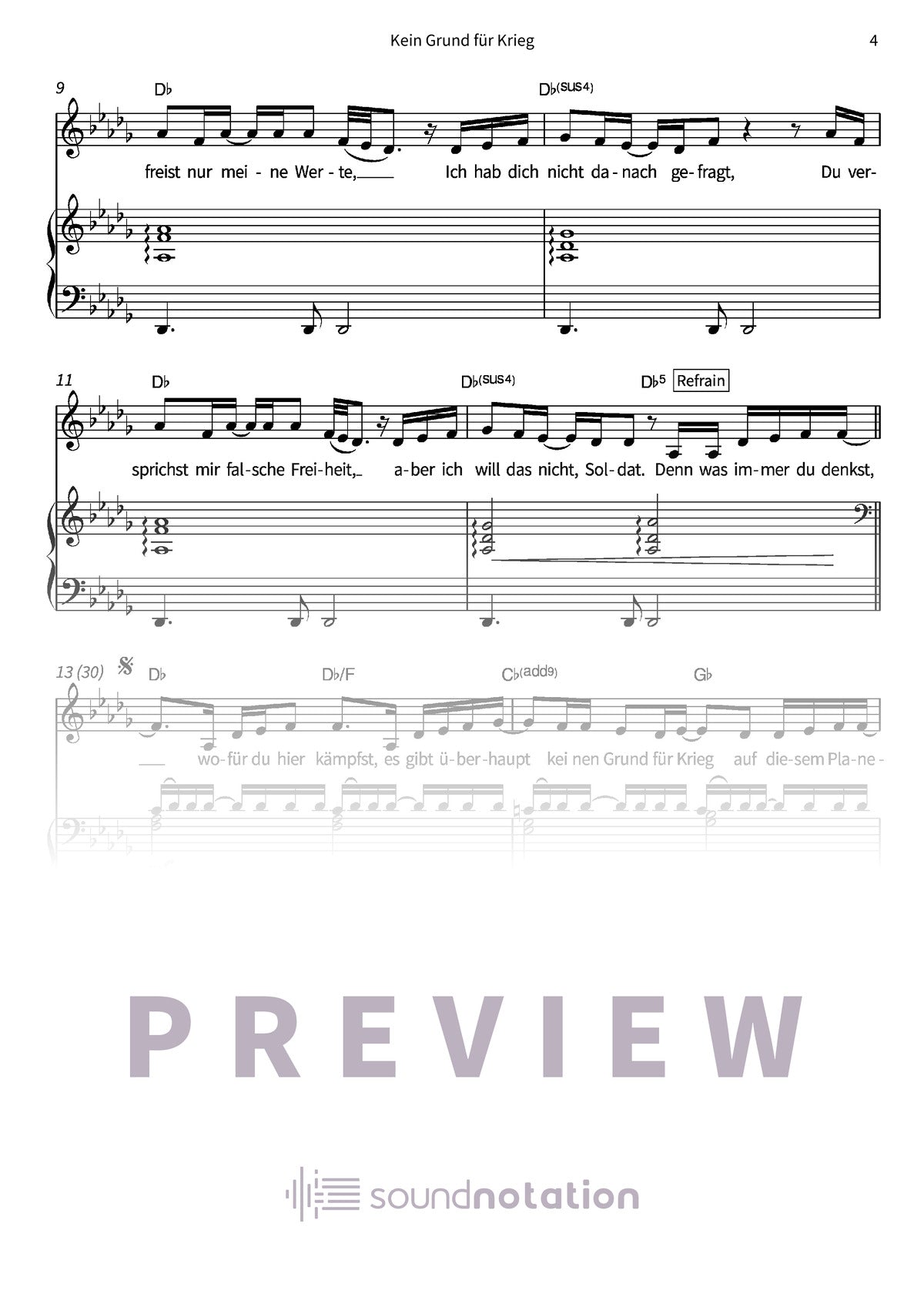 Kein Grund für Krieg - Preview Page 2