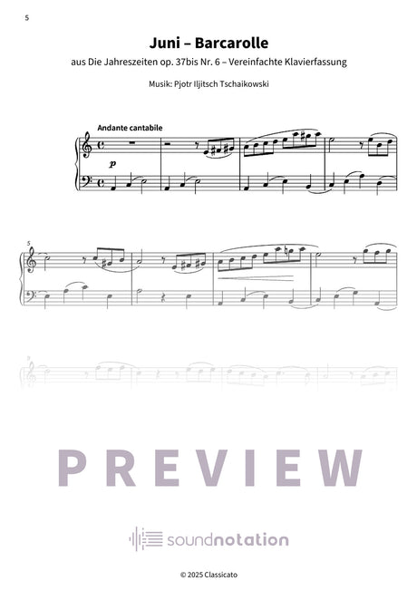 Regentropfen am Klavier - Preview Page 2
