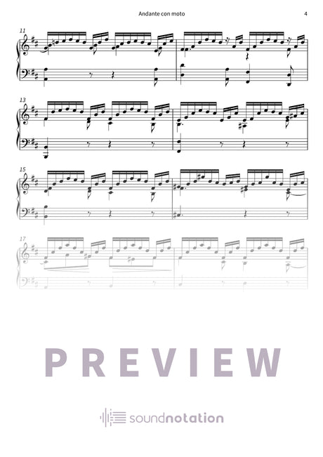 Andante con moto - Preview Page 2