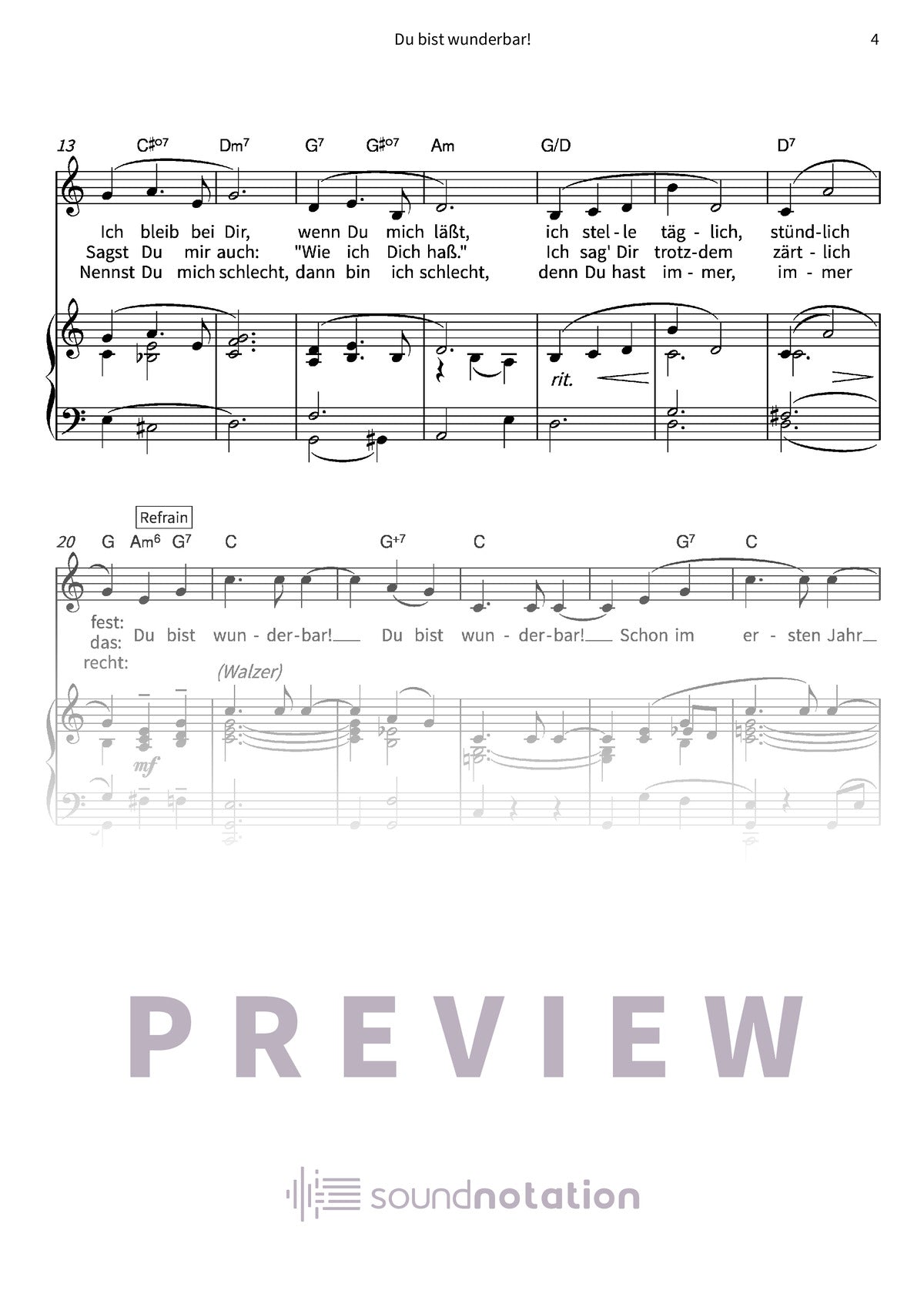 Du bist wunderbar! - Preview Page 2