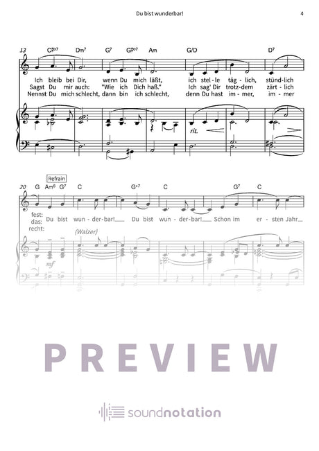 Du bist wunderbar! - Preview Page 2