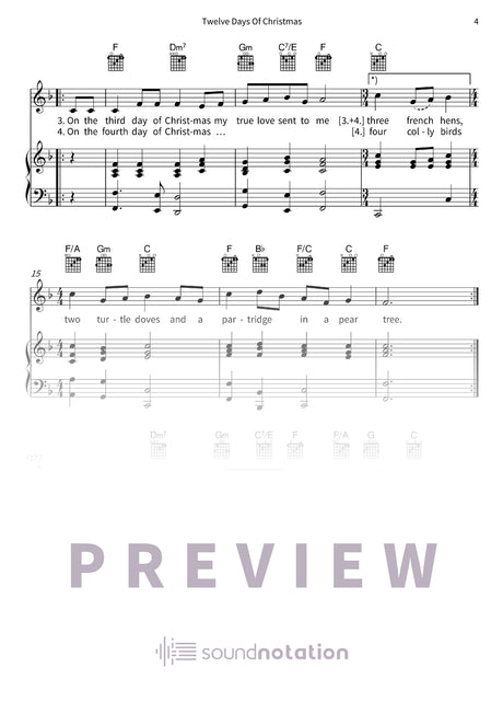 Twelve Days Of Christmas - Preview Page 2