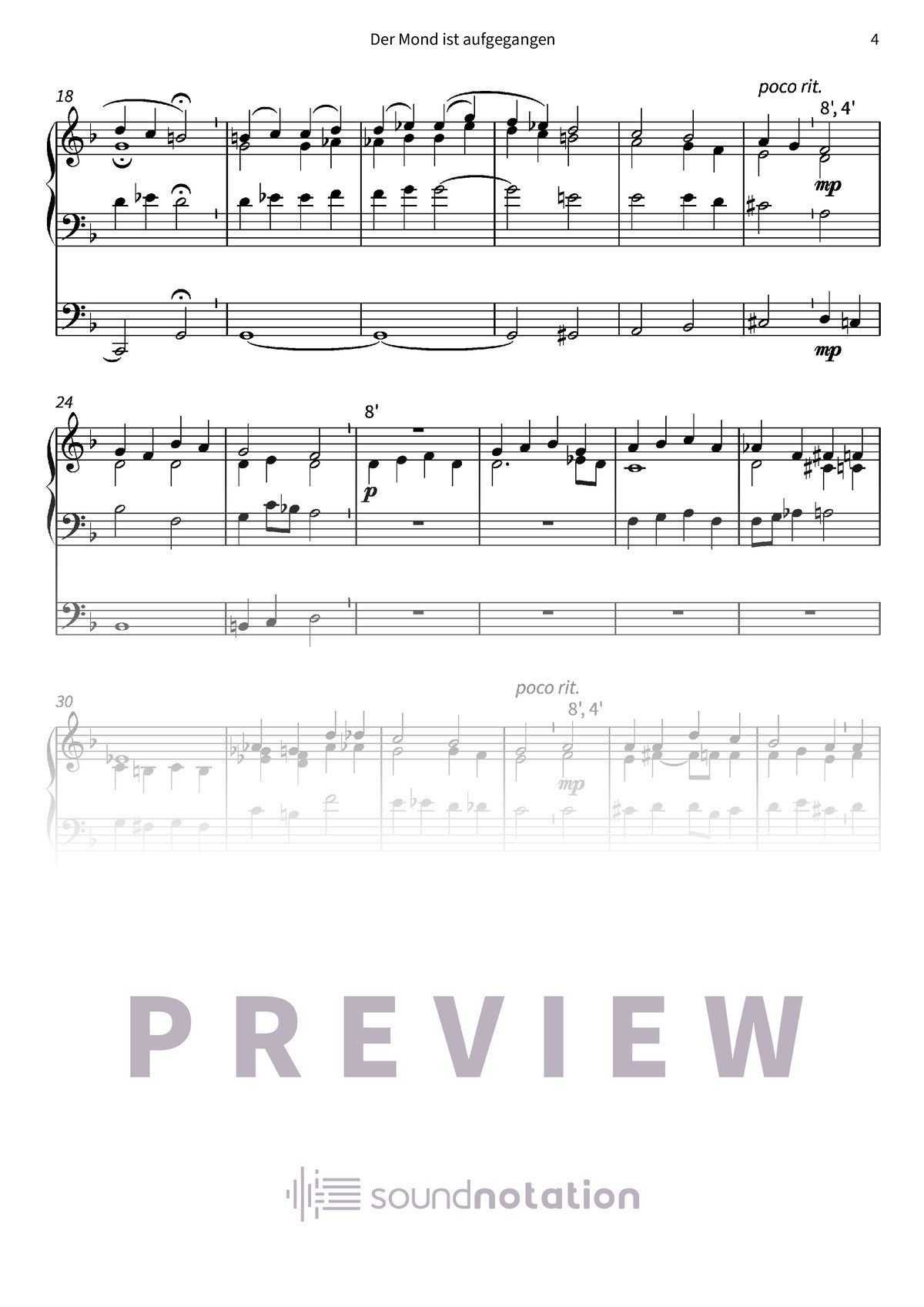Der Mond ist aufgegangen - Preview Page 2