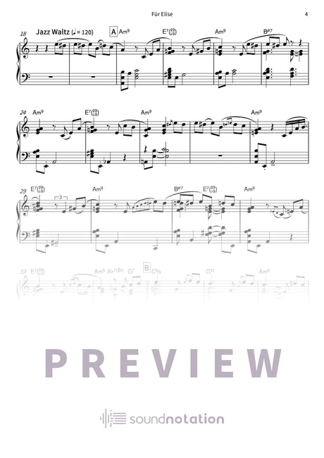 Für Elise - Preview Page 2