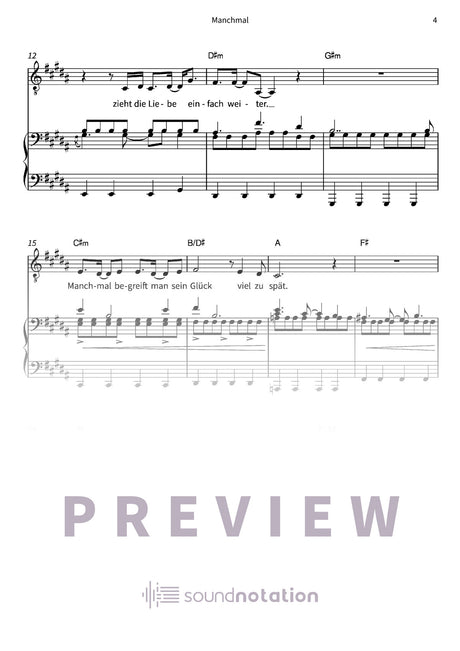 Manchmal - Preview Page 2