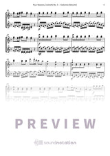 Four Seasons, Concerto No. 3 – L'autunno (Autumn) - Preview Page 2