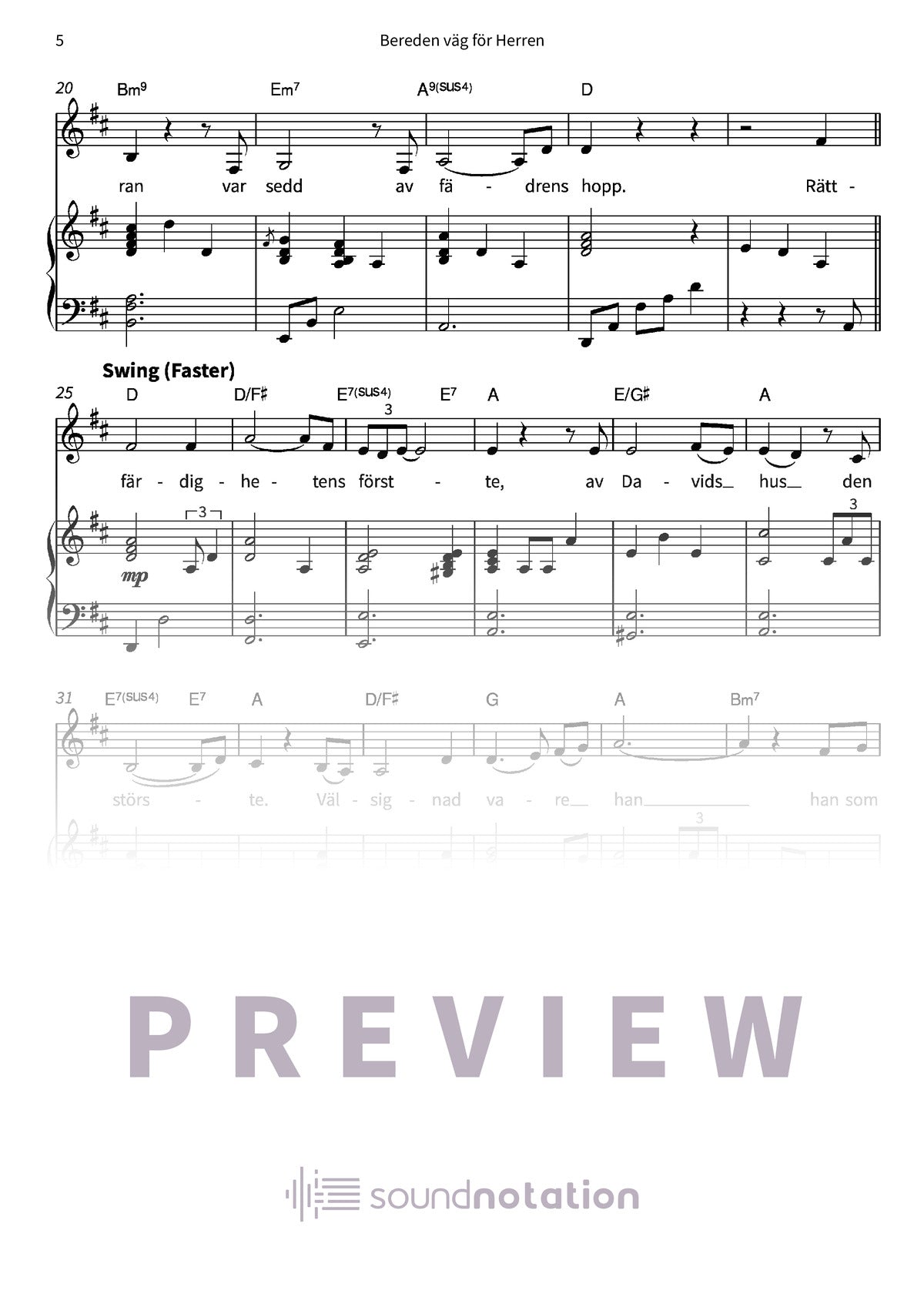 Bereden väg för Herren - Preview Page 2