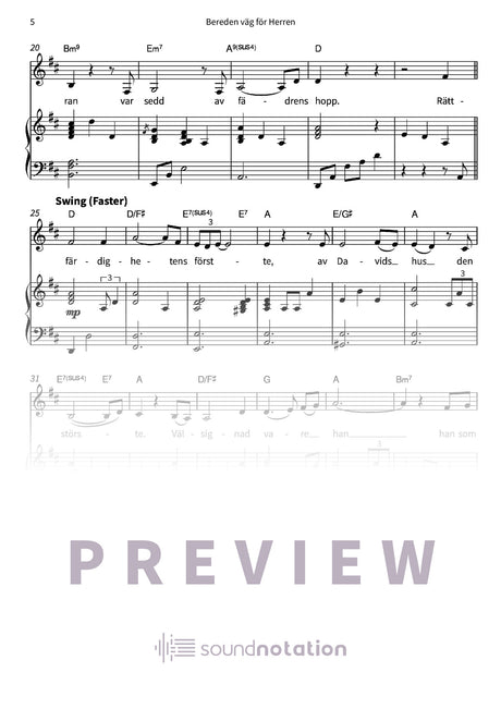 Bereden väg för Herren - Preview Page 2