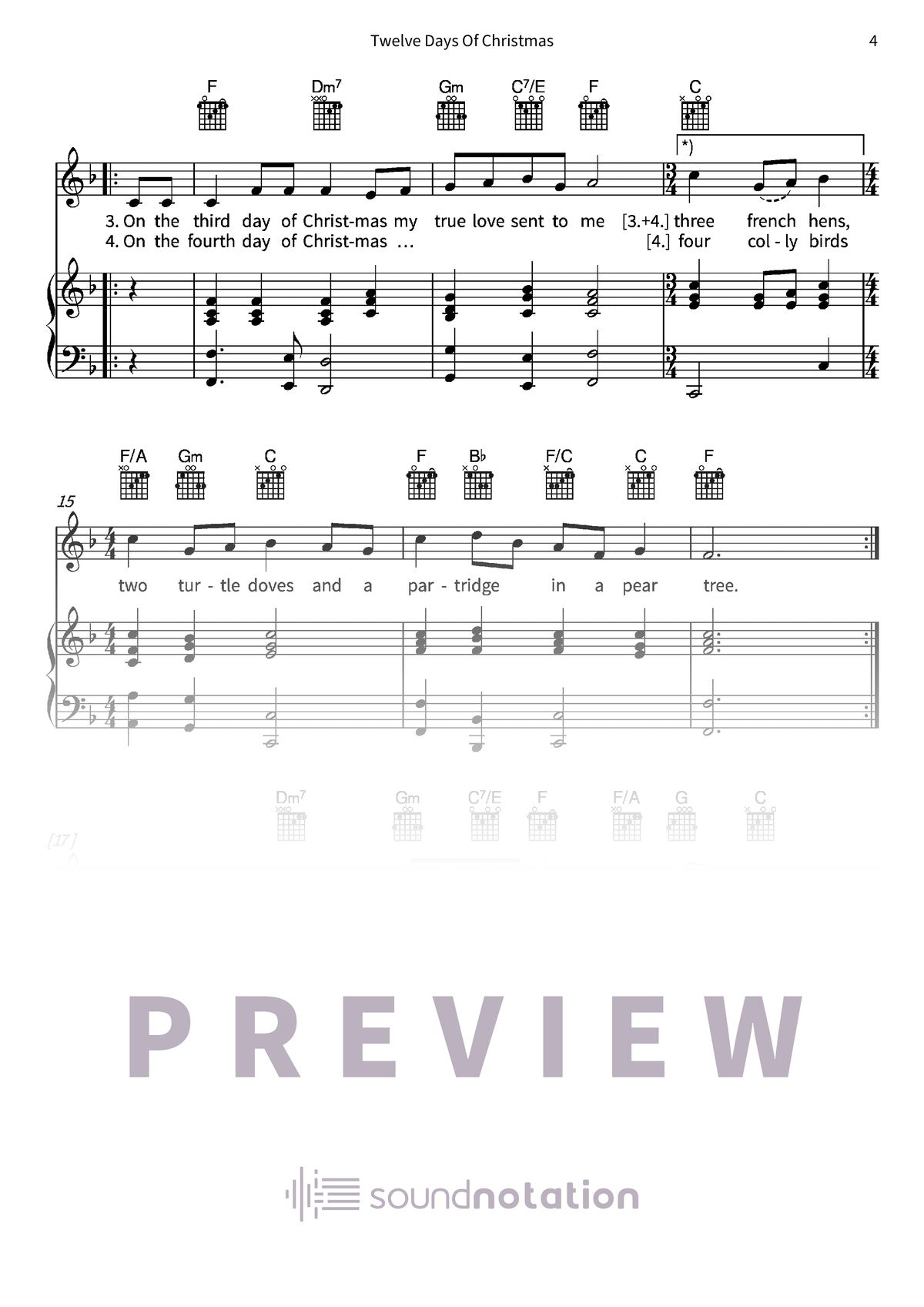 Twelve Days Of Christmas - Preview Page 2