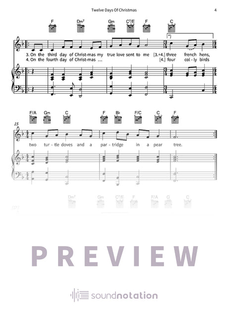 Twelve Days Of Christmas - Preview Page 2