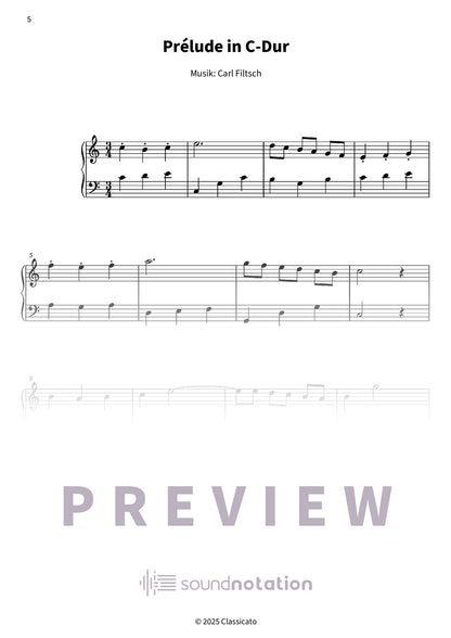 Sechs Préludes - Preview Page 2